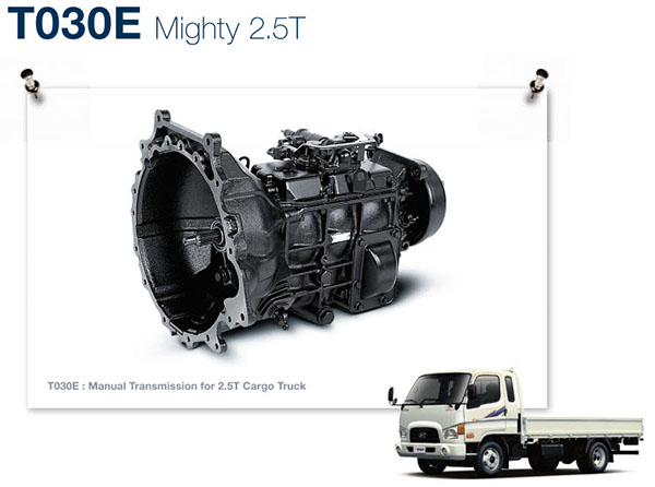 T030E - Mighty 2.5 tấn